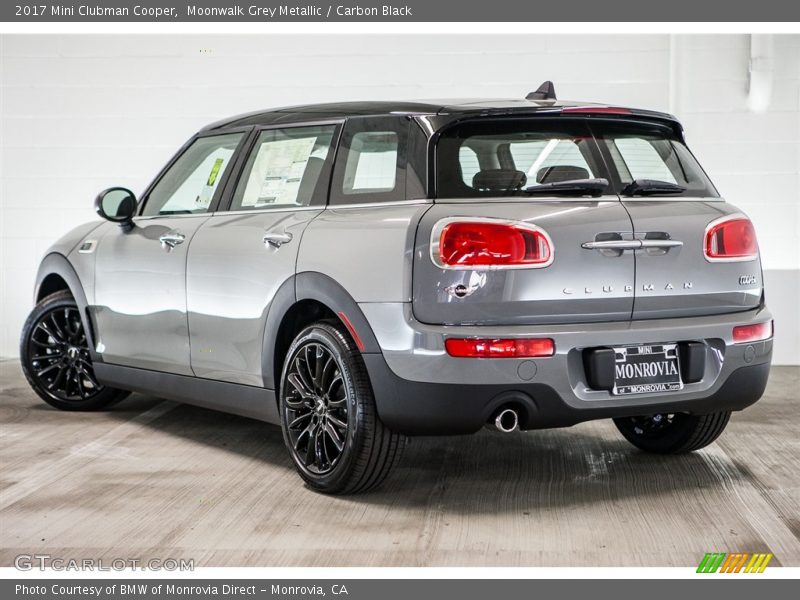 Moonwalk Grey Metallic / Carbon Black 2017 Mini Clubman Cooper