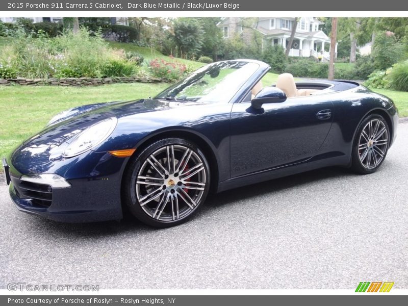 Front 3/4 View of 2015 911 Carrera S Cabriolet