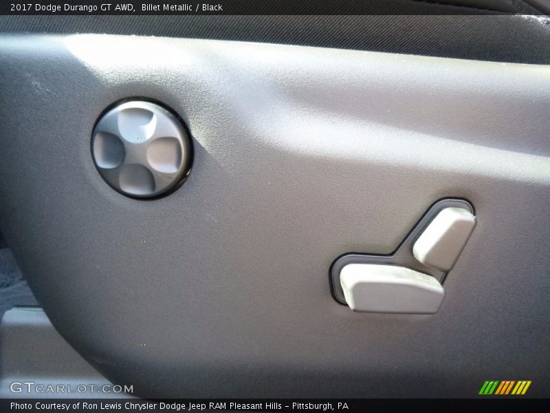 Billet Metallic / Black 2017 Dodge Durango GT AWD