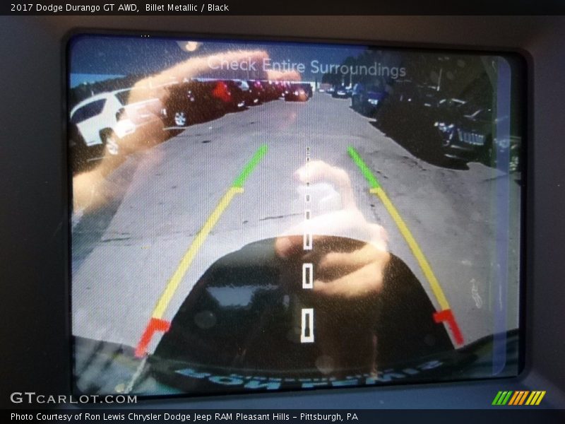 Billet Metallic / Black 2017 Dodge Durango GT AWD