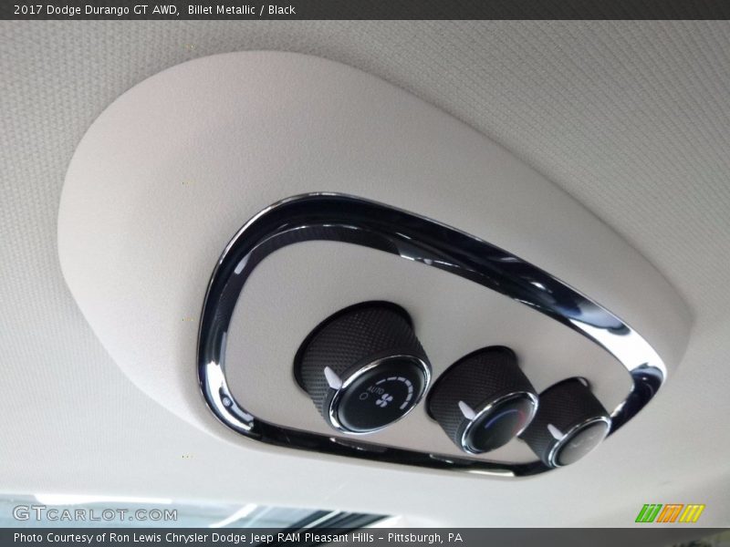 Billet Metallic / Black 2017 Dodge Durango GT AWD