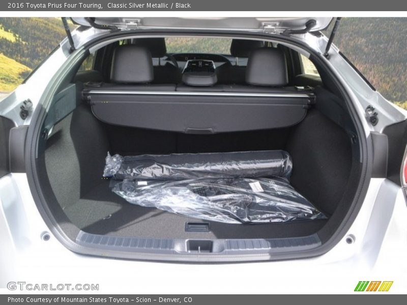Classic Silver Metallic / Black 2016 Toyota Prius Four Touring
