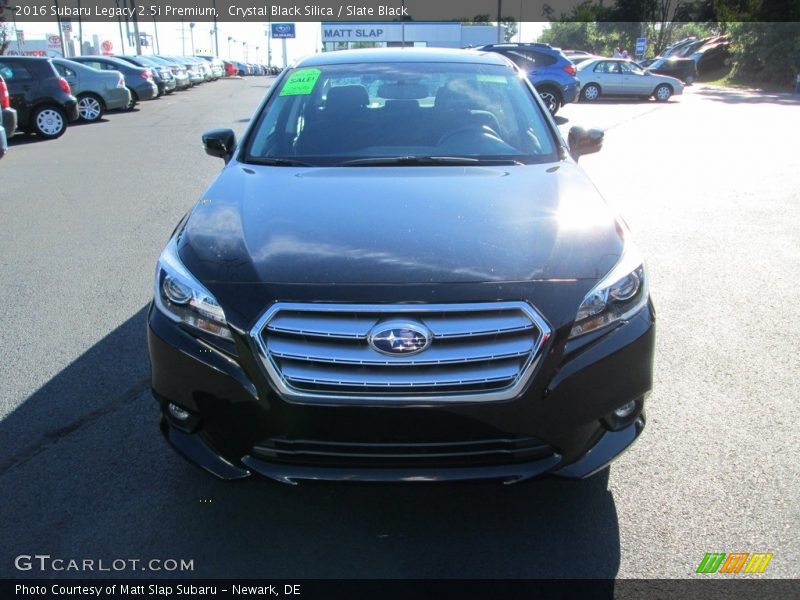 Crystal Black Silica / Slate Black 2016 Subaru Legacy 2.5i Premium
