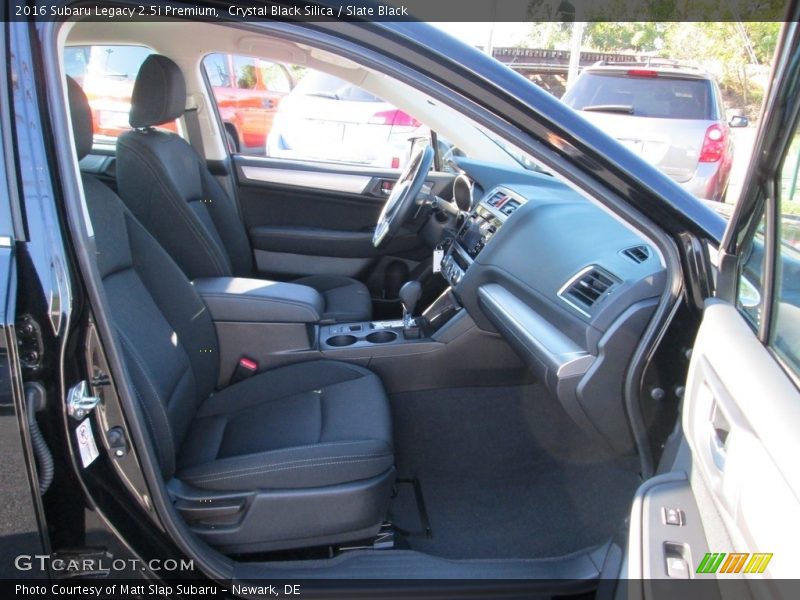 Crystal Black Silica / Slate Black 2016 Subaru Legacy 2.5i Premium