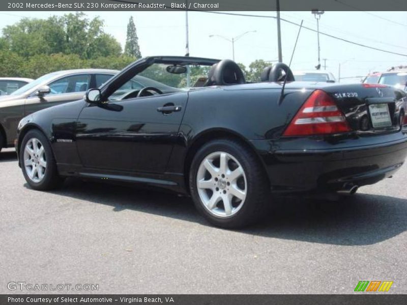 Black / Charcoal 2002 Mercedes-Benz SLK 230 Kompressor Roadster