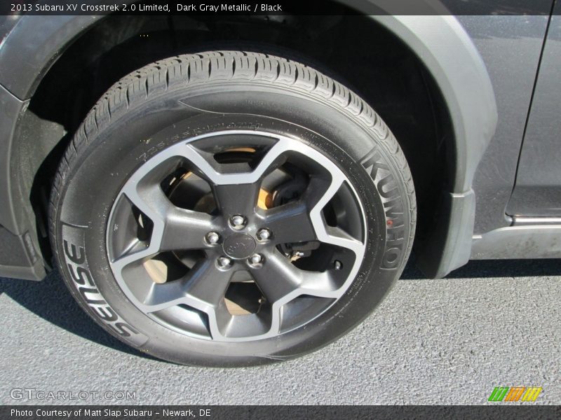 Dark Gray Metallic / Black 2013 Subaru XV Crosstrek 2.0 Limited