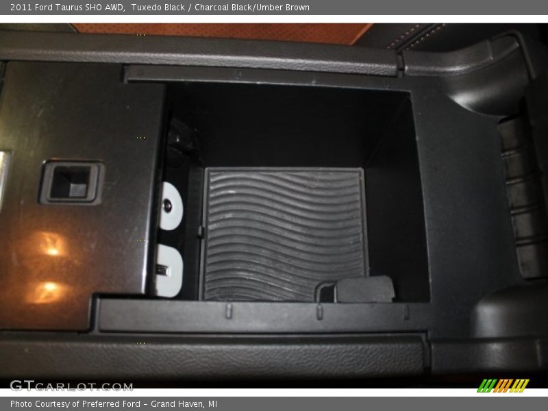 Tuxedo Black / Charcoal Black/Umber Brown 2011 Ford Taurus SHO AWD