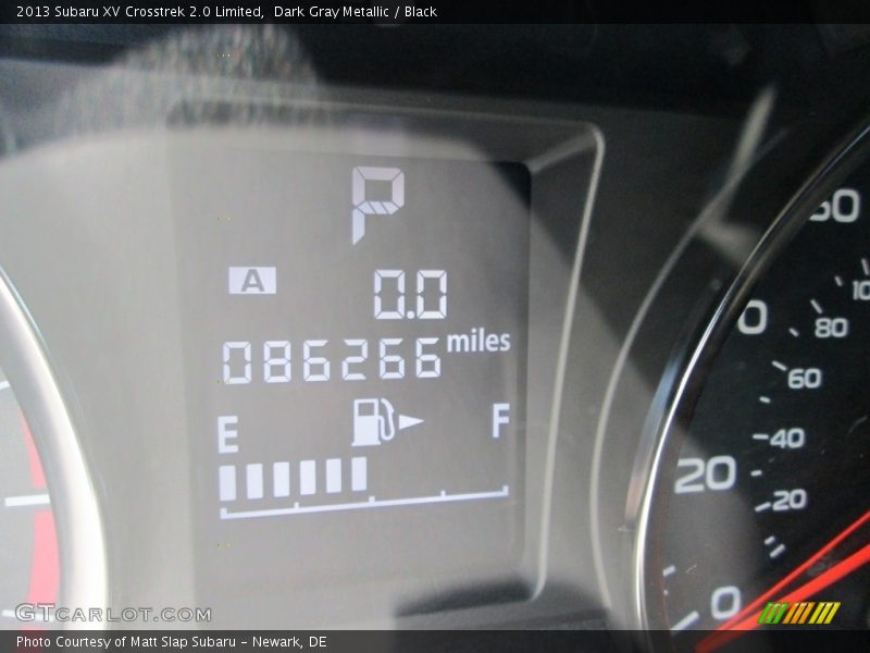 Dark Gray Metallic / Black 2013 Subaru XV Crosstrek 2.0 Limited