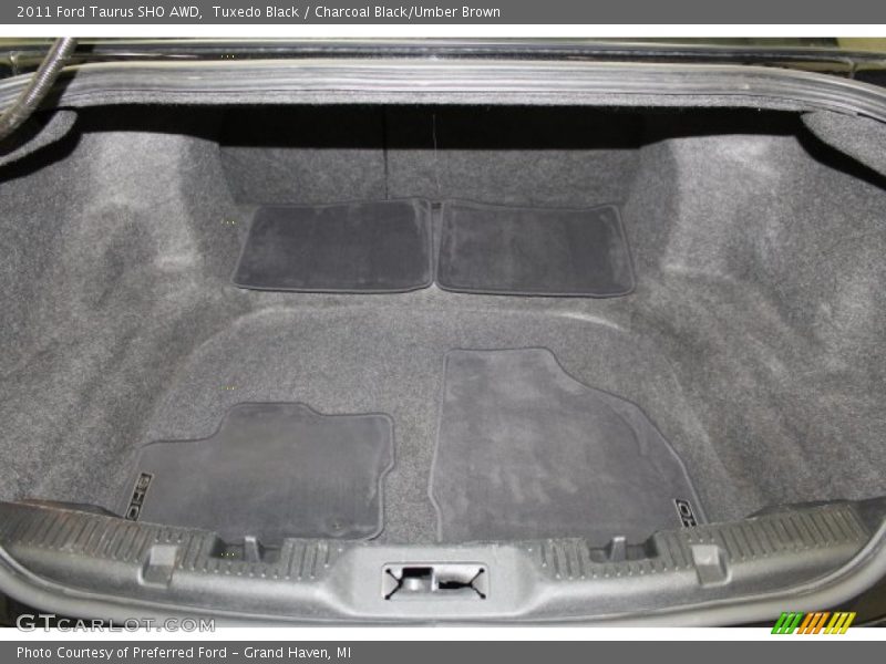 Tuxedo Black / Charcoal Black/Umber Brown 2011 Ford Taurus SHO AWD