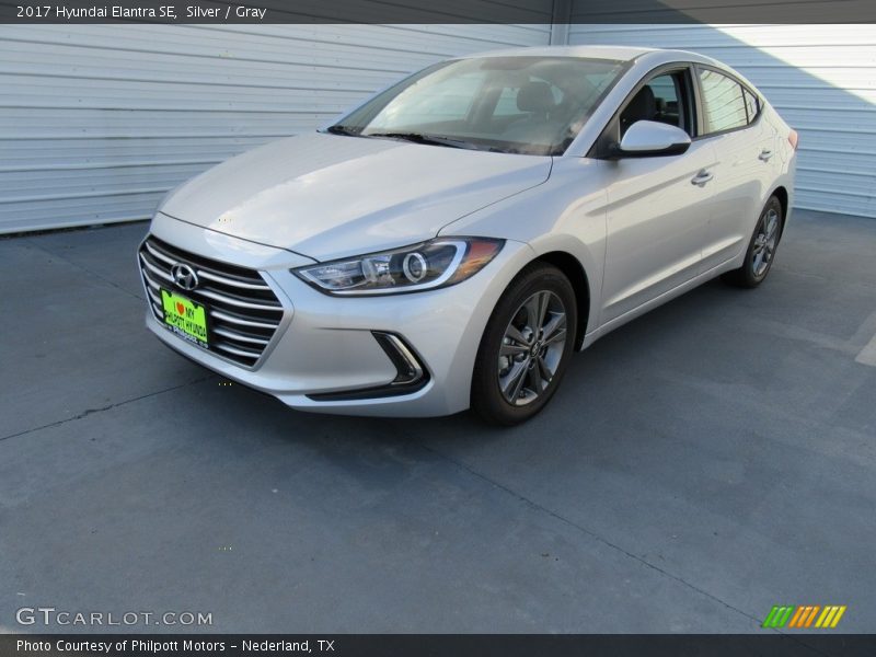 Silver / Gray 2017 Hyundai Elantra SE