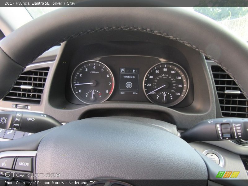 Silver / Gray 2017 Hyundai Elantra SE