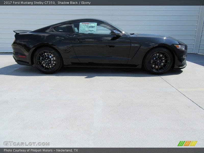 Shadow Black / Ebony 2017 Ford Mustang Shelby GT350