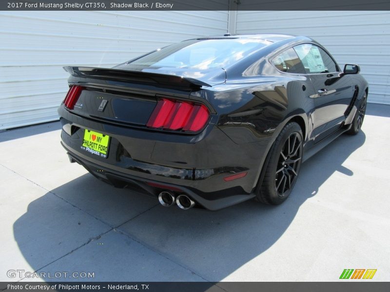 Shadow Black / Ebony 2017 Ford Mustang Shelby GT350