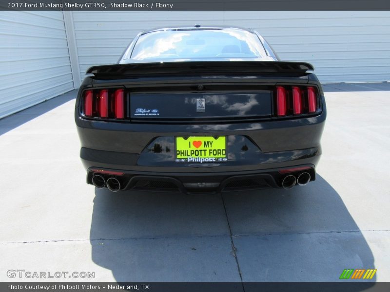 Shadow Black / Ebony 2017 Ford Mustang Shelby GT350