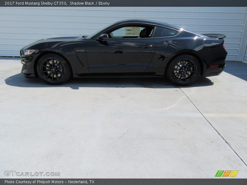 Shadow Black / Ebony 2017 Ford Mustang Shelby GT350