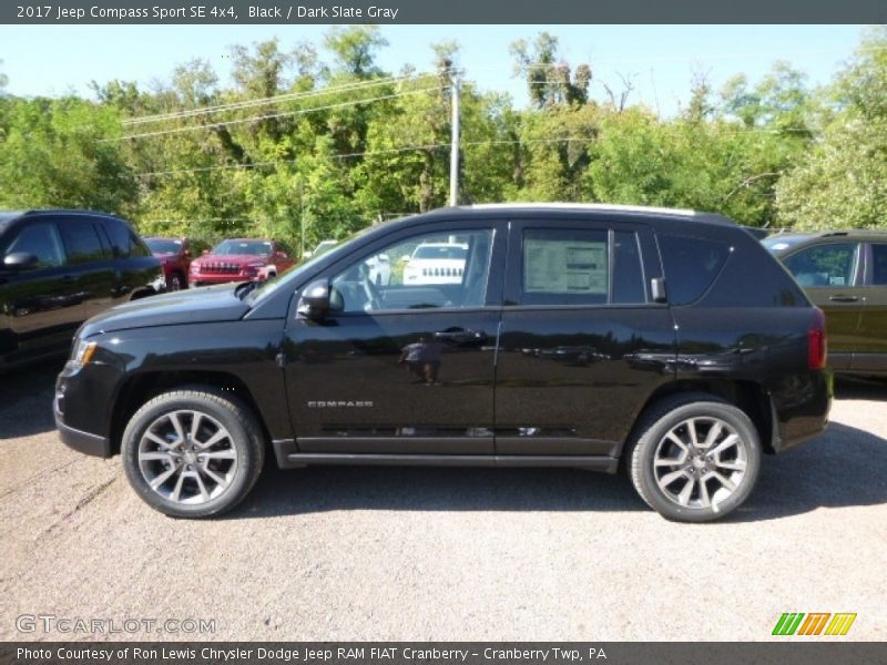 Black / Dark Slate Gray 2017 Jeep Compass Sport SE 4x4