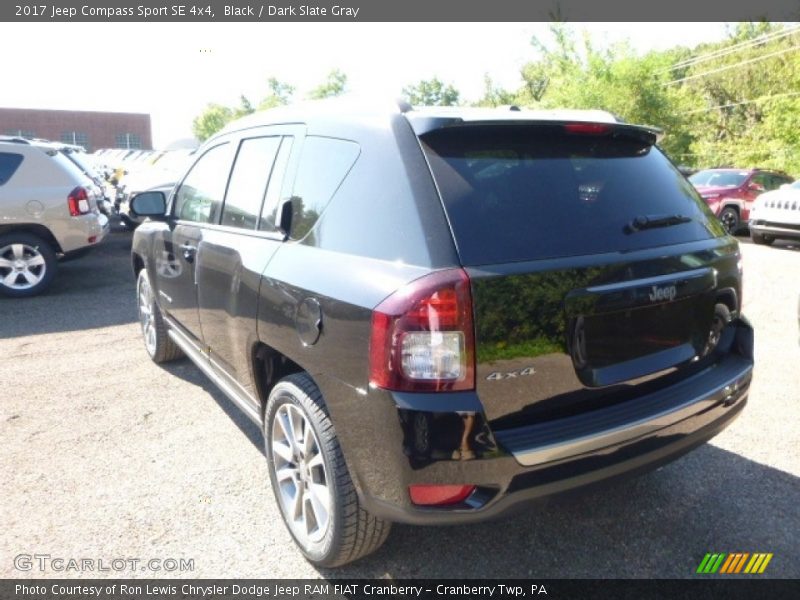 Black / Dark Slate Gray 2017 Jeep Compass Sport SE 4x4