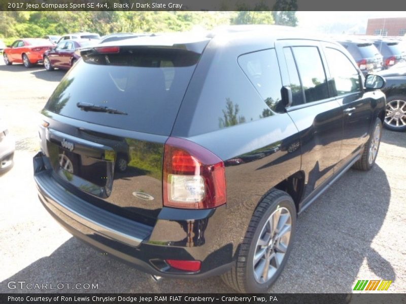 Black / Dark Slate Gray 2017 Jeep Compass Sport SE 4x4