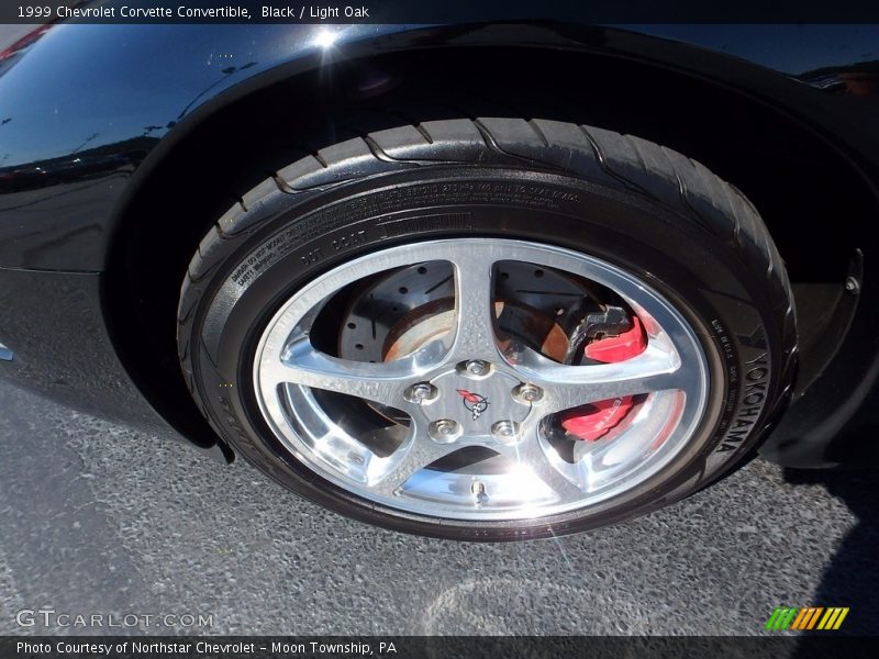 Black / Light Oak 1999 Chevrolet Corvette Convertible