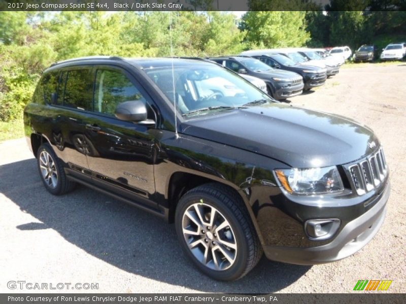 Black / Dark Slate Gray 2017 Jeep Compass Sport SE 4x4
