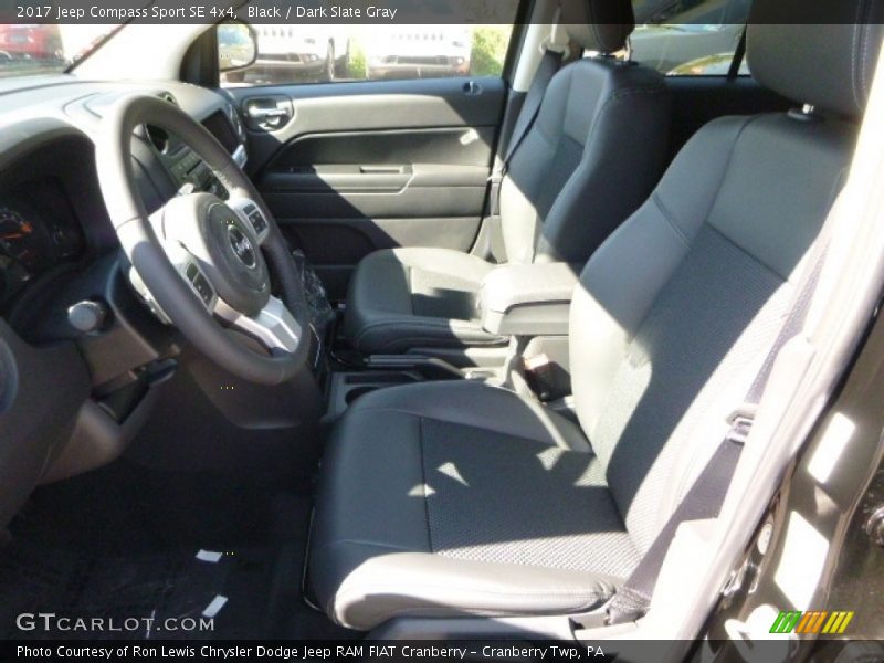 Black / Dark Slate Gray 2017 Jeep Compass Sport SE 4x4