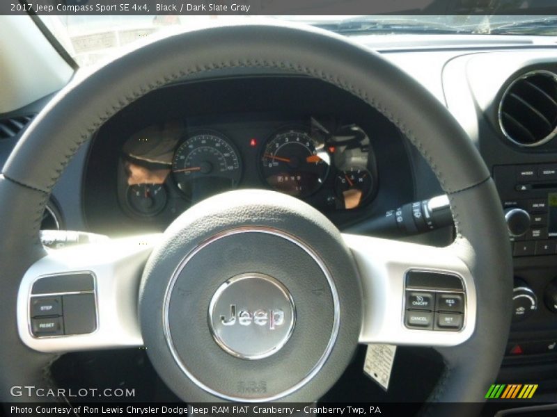 Black / Dark Slate Gray 2017 Jeep Compass Sport SE 4x4