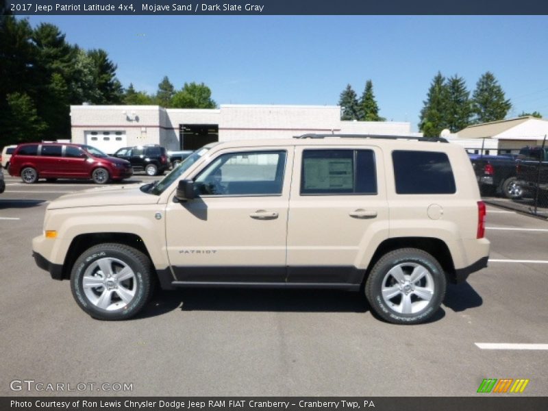 Mojave Sand / Dark Slate Gray 2017 Jeep Patriot Latitude 4x4