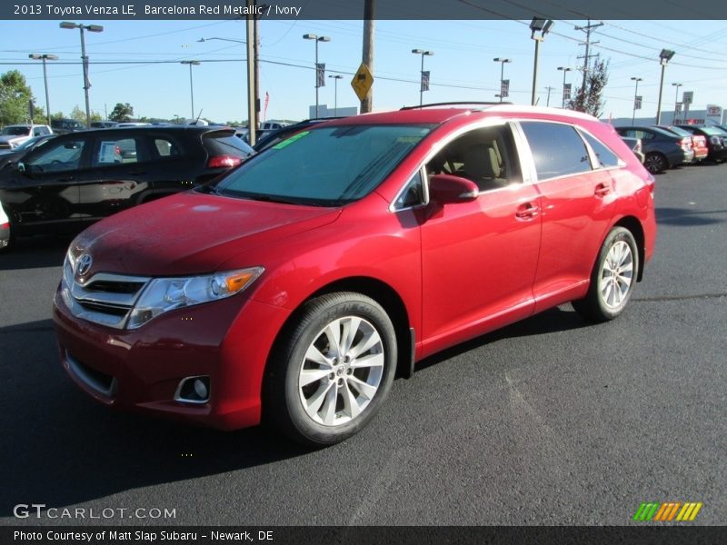 Barcelona Red Metallic / Ivory 2013 Toyota Venza LE