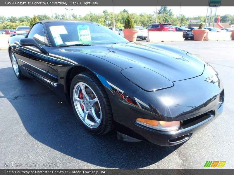 Black / Light Oak 1999 Chevrolet Corvette Convertible