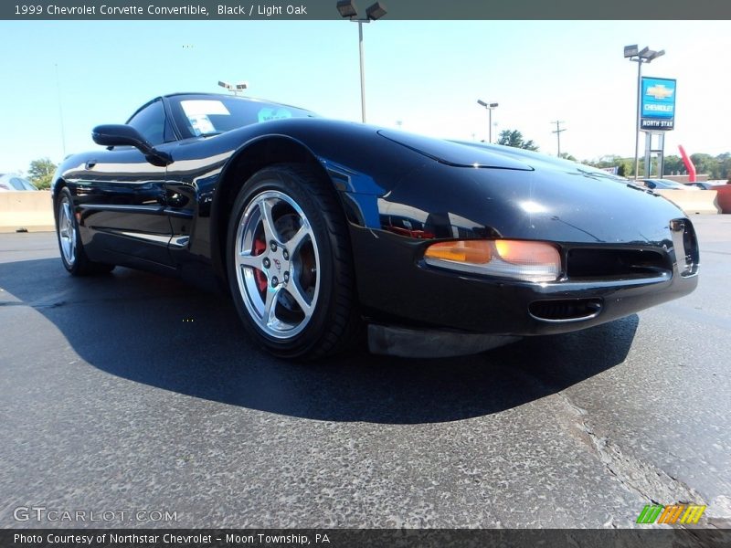Black / Light Oak 1999 Chevrolet Corvette Convertible