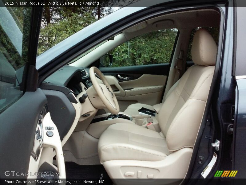 Arctic Blue Metallic / Almond 2015 Nissan Rogue SL
