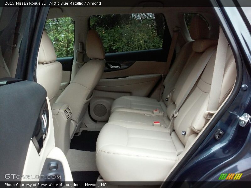 Arctic Blue Metallic / Almond 2015 Nissan Rogue SL