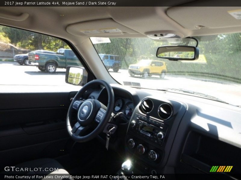 Mojave Sand / Dark Slate Gray 2017 Jeep Patriot Latitude 4x4