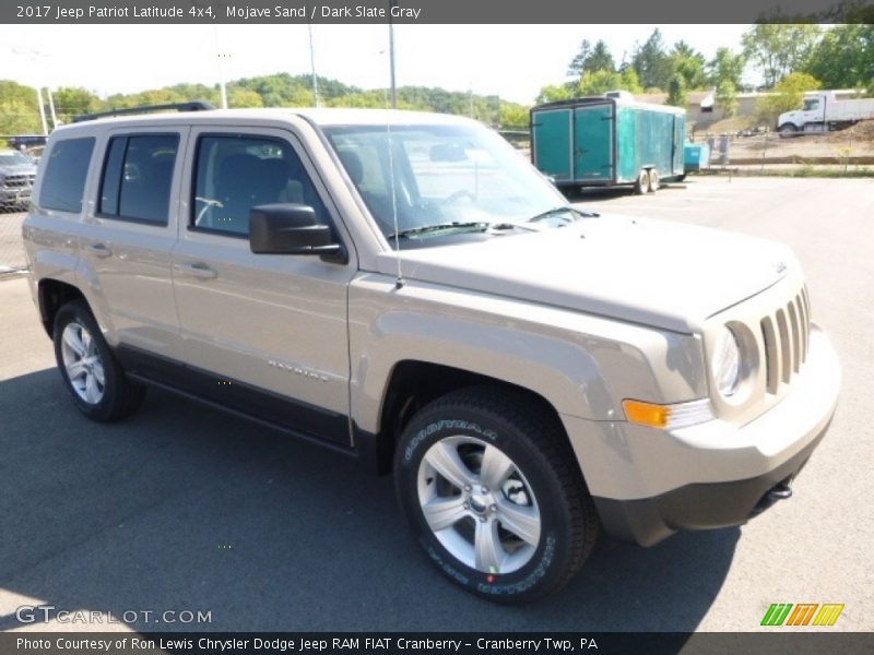 Mojave Sand / Dark Slate Gray 2017 Jeep Patriot Latitude 4x4