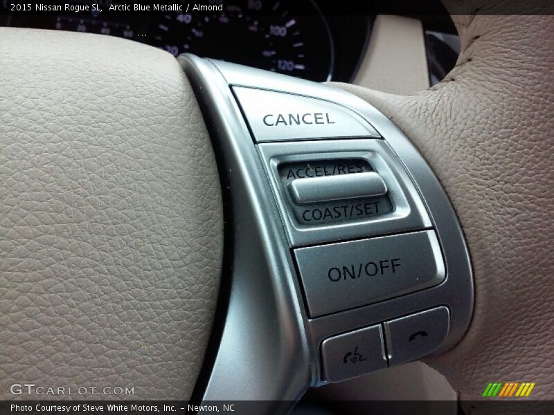Arctic Blue Metallic / Almond 2015 Nissan Rogue SL