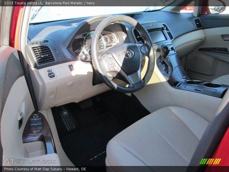 Barcelona Red Metallic / Ivory 2013 Toyota Venza LE