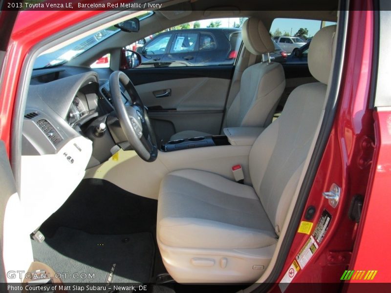 Barcelona Red Metallic / Ivory 2013 Toyota Venza LE