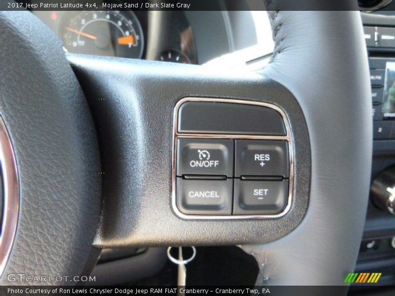 Mojave Sand / Dark Slate Gray 2017 Jeep Patriot Latitude 4x4