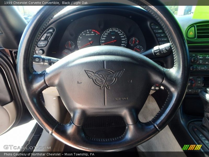 Black / Light Oak 1999 Chevrolet Corvette Convertible