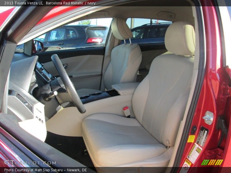Barcelona Red Metallic / Ivory 2013 Toyota Venza LE