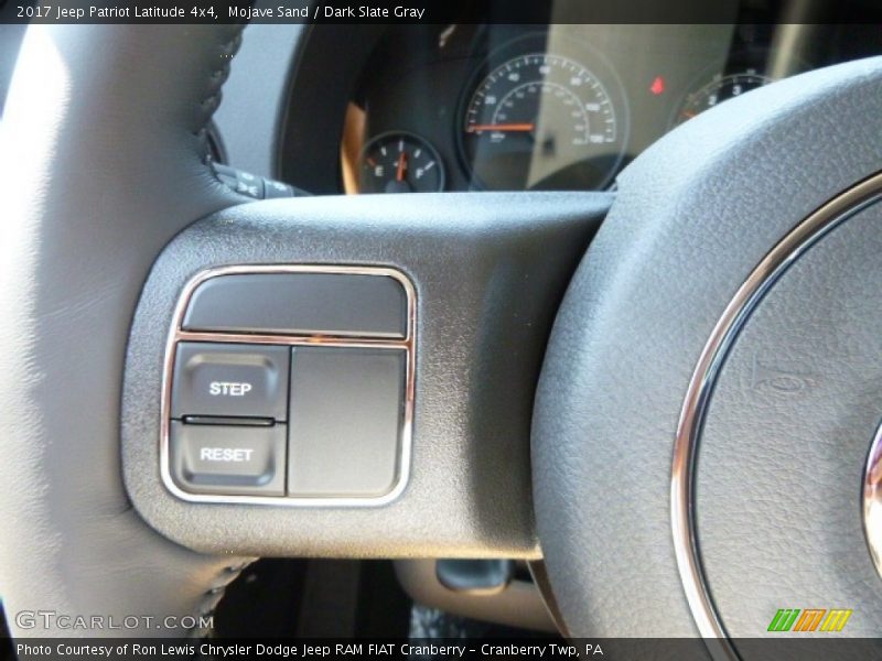 Mojave Sand / Dark Slate Gray 2017 Jeep Patriot Latitude 4x4