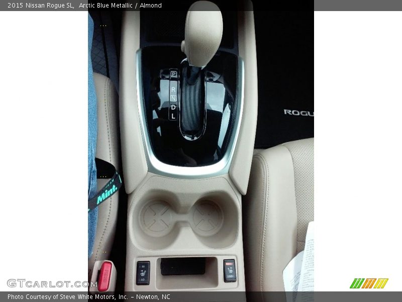 Arctic Blue Metallic / Almond 2015 Nissan Rogue SL