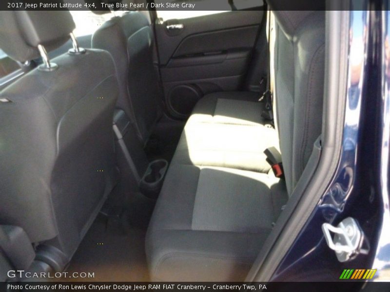 True Blue Pearl / Dark Slate Gray 2017 Jeep Patriot Latitude 4x4