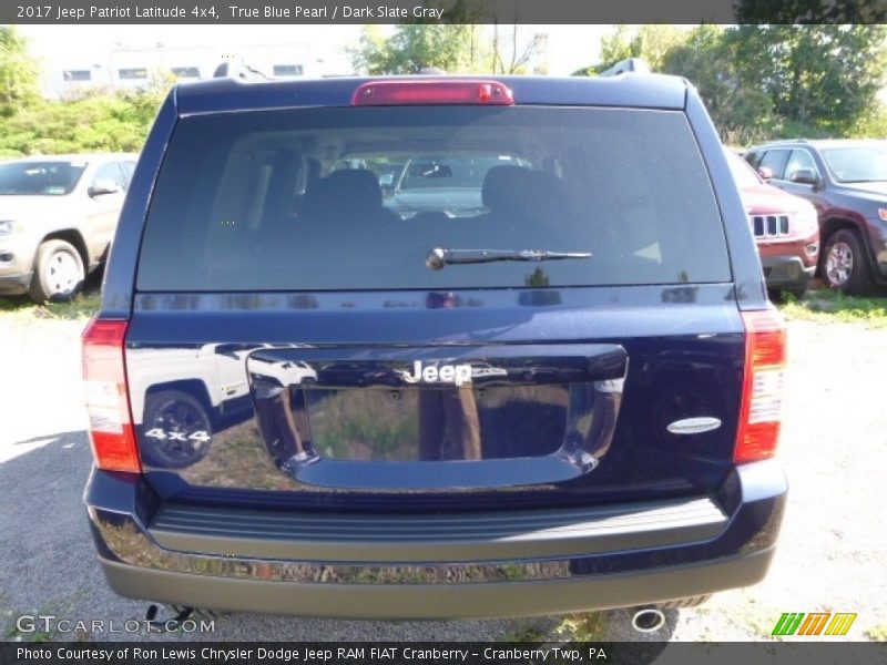 True Blue Pearl / Dark Slate Gray 2017 Jeep Patriot Latitude 4x4