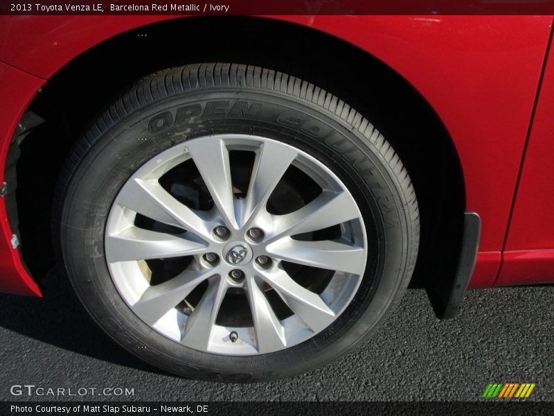 Barcelona Red Metallic / Ivory 2013 Toyota Venza LE