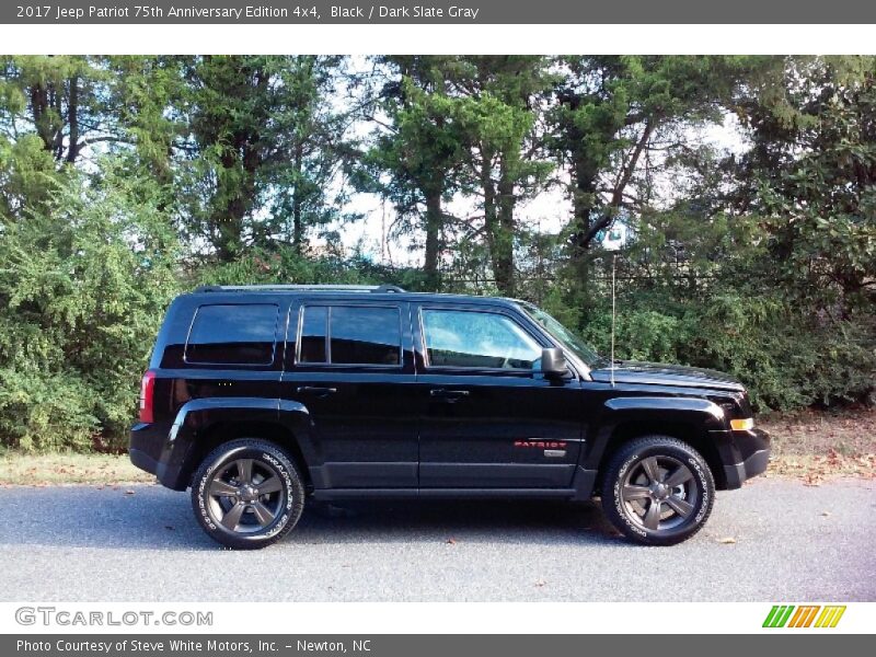 Black / Dark Slate Gray 2017 Jeep Patriot 75th Anniversary Edition 4x4