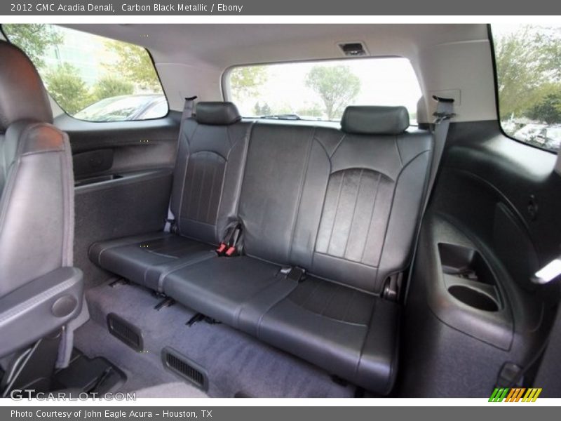 Carbon Black Metallic / Ebony 2012 GMC Acadia Denali