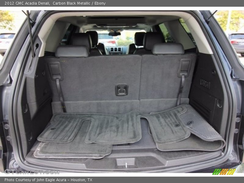 Carbon Black Metallic / Ebony 2012 GMC Acadia Denali