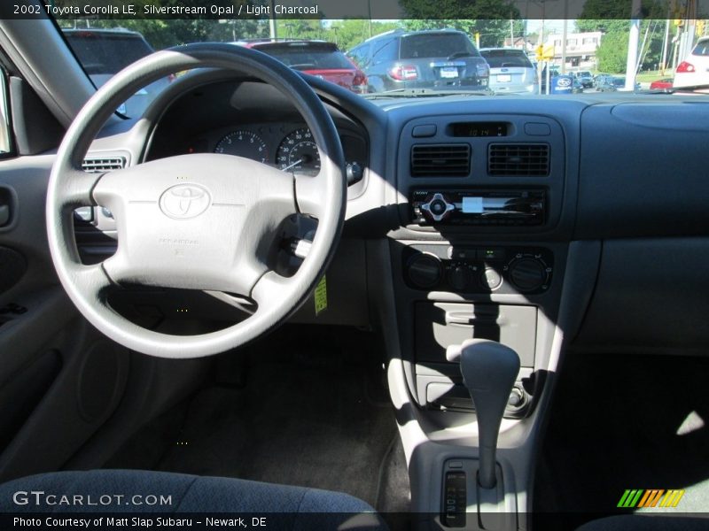 Silverstream Opal / Light Charcoal 2002 Toyota Corolla LE