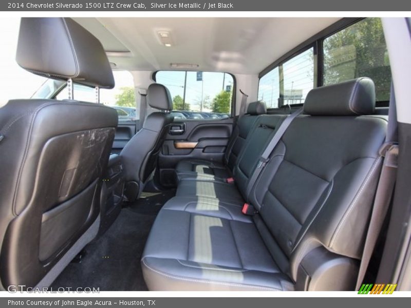 Silver Ice Metallic / Jet Black 2014 Chevrolet Silverado 1500 LTZ Crew Cab